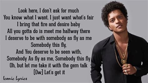 fly bruno mars lyrics